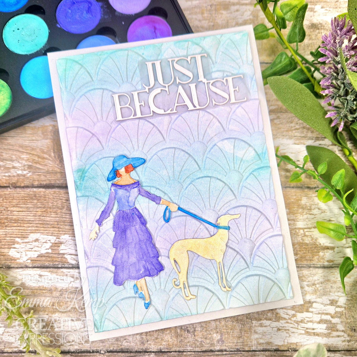 Creative Expressions Sue Wilson Art Deco Elegant Stroll Craft Die-10