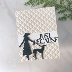 Creative Expressions Sue Wilson Art Deco Elegant Stroll Craft Die-11