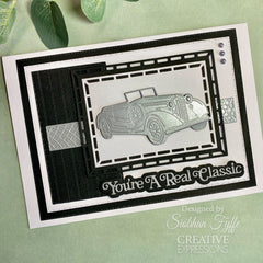 Troqueles de manualidades Tyre Tracks de la colección Dream Car de Creative Expressions Sue Wilson-9