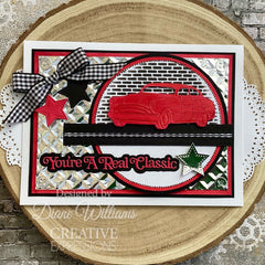 Troqueles de manualidades Tyre Tracks de la colección Dream Car de Creative Expressions Sue Wilson-16