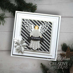Creative Expressions Sue Wilson Festive Christmas Angel 2024-5