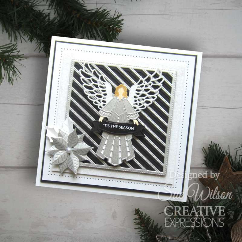 Creative Expressions Sue Wilson Festive Christmas Angel 2024-5