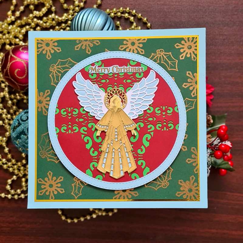 Creative Expressions Sue Wilson Festive Christmas Angel 2024-8