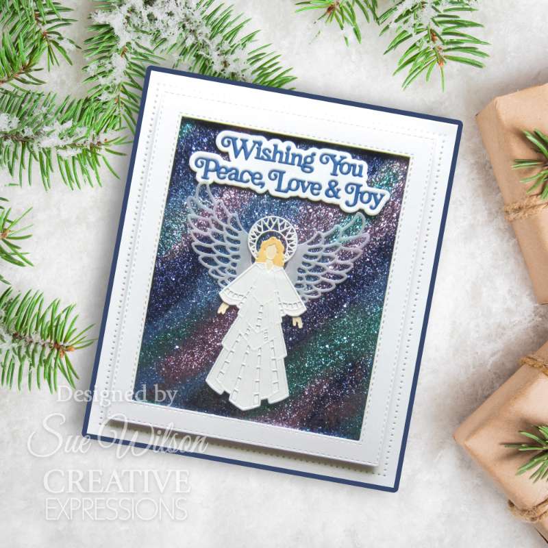 Creative Expressions Sue Wilson Festive Christmas Angel 2024-9