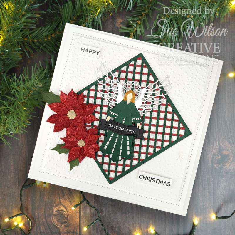 Creative Expressions Sue Wilson Festive Christmas Angel 2024-10