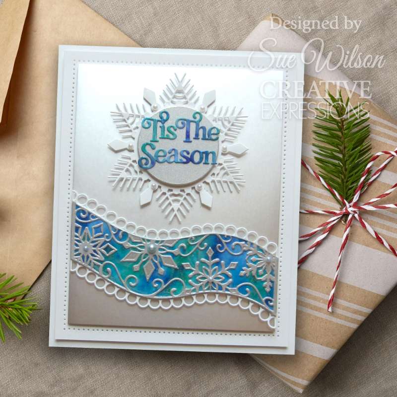Creative Expressions Sue Wilson Festive Crystal Kaleidoscope Craft Die-2