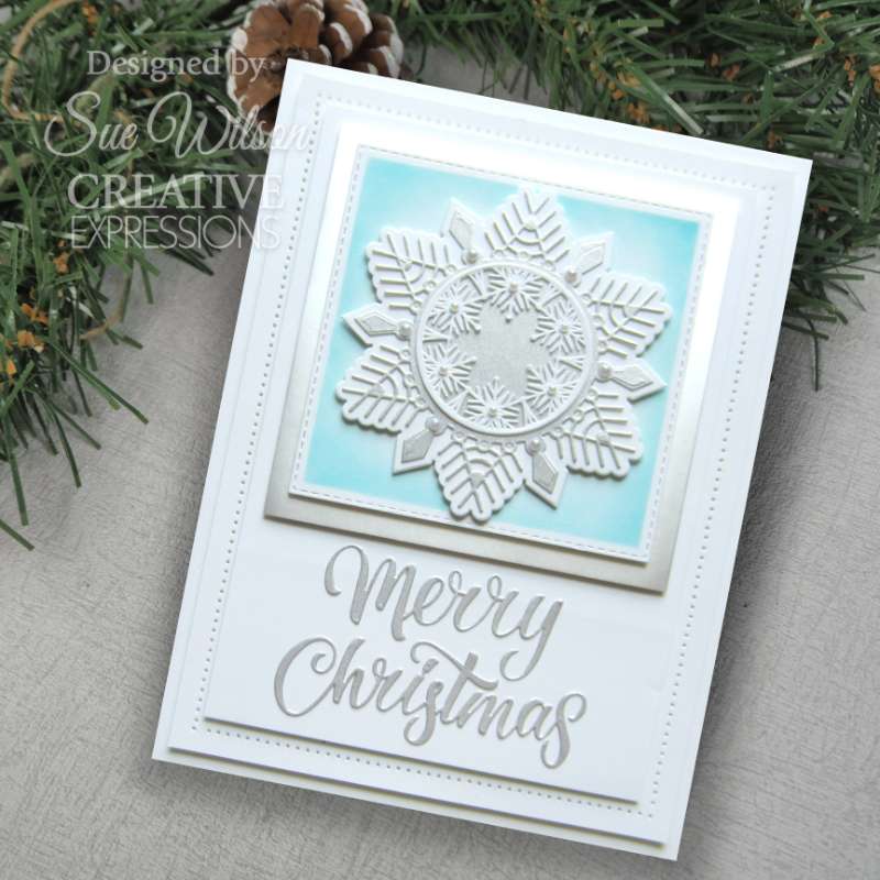 Creative Expressions Sue Wilson Festive Crystal Kaleidoscope Craft Die-5