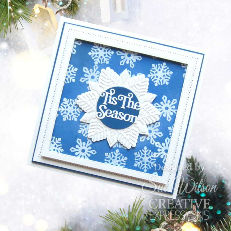 Creative Expressions Sue Wilson Festive Crystal Kaleidoscope Craft Die-6
