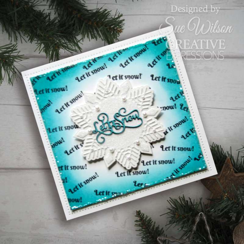 Creative Expressions Sue Wilson Festive Crystal Kaleidoscope Craft Die-8