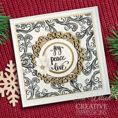 Creative Expressions Sue Wilson Festive Pinwheel Snowflake Craft Die-4