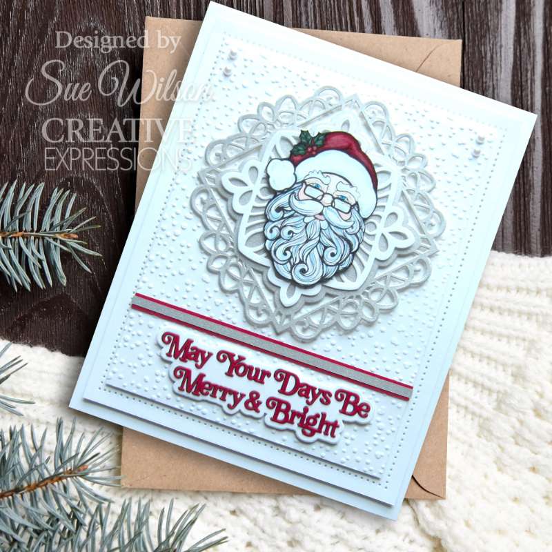 Creative Expressions Sue Wilson Festive Pinwheel Snowflake Craft Die-9