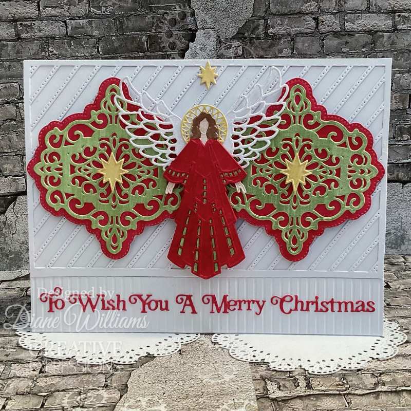 Matrices de découpe Sue Wilson Festive Snowflake Sparkle de Creative Expressions-2