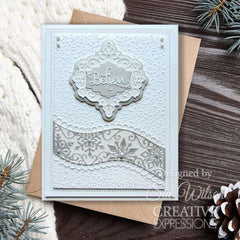 Matrices de découpe Sue Wilson Festive Snowflake Sparkle de Creative Expressions-3