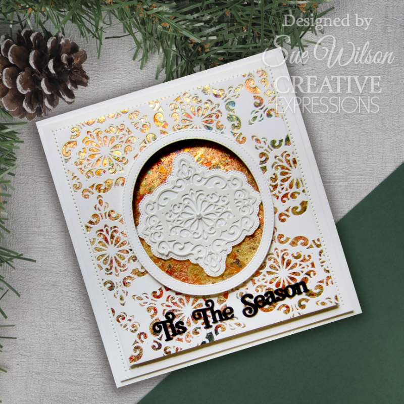 Matrices de découpe Sue Wilson Festive Snowflake Sparkle de Creative Expressions-4