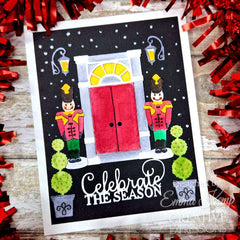 Creative Expressions Sue Wilson Festive Yuletide Welcome Craft Die-10
