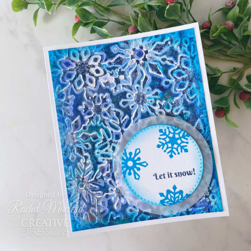 Creative Expressions Sue Wilson Festive Snowflake Floating Frame Craft Die-7