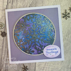Creative Expressions Sue Wilson Festive Snowflake Floating Frame Craft Die-13