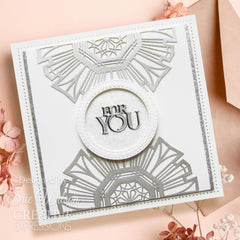 Creative Expressions Sue Wilson Art Deco Collection Rosette Craft Die-4