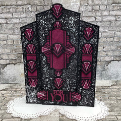 Matrices de découpe Étiquettes Ornate Collection Art Déco Creative Expressions Sue Wilson-8