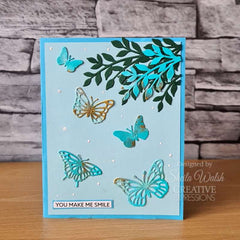 Creative Expressions Sue Wilson Finishing Touches Bountiful Butterflies Craft Die-5