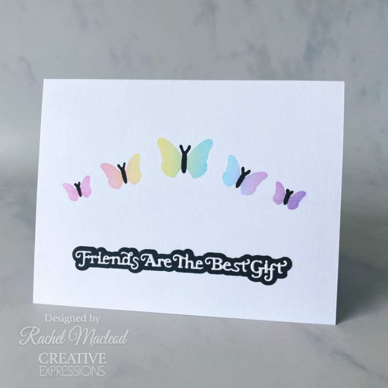 Creative Expressions Sue Wilson Finishing Touches Bountiful Butterflies Craft Die-12