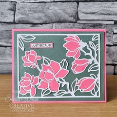Creative Expressions Sue Wilson Frames & Tags Magnolia Cover Plate Craft Die-5