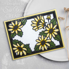 Creative Expressions Sue Wilson Frames & Tags Wild Daisy Cover Plate Craft Die-5