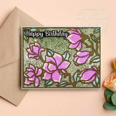 Creative Expressions Sue Wilson Frames & Tags Magnolia Cover Plate Craft Die-7
