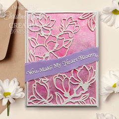 Creative Expressions Sue Wilson Frames & Tags Magnolia Cover Plate Craft Die-8