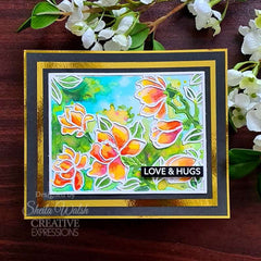 Creative Expressions Sue Wilson Frames & Tags Magnolia Cover Plate Craft Die-3