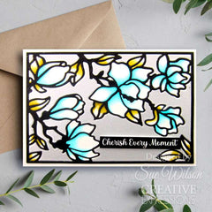 Creative Expressions Sue Wilson Frames & Tags Magnolia Cover Plate Craft Die-9