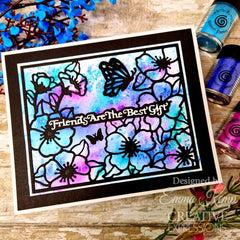 Creative Expressions Sue Wilson Finishing Touches Bountiful Butterflies Craft Die-8