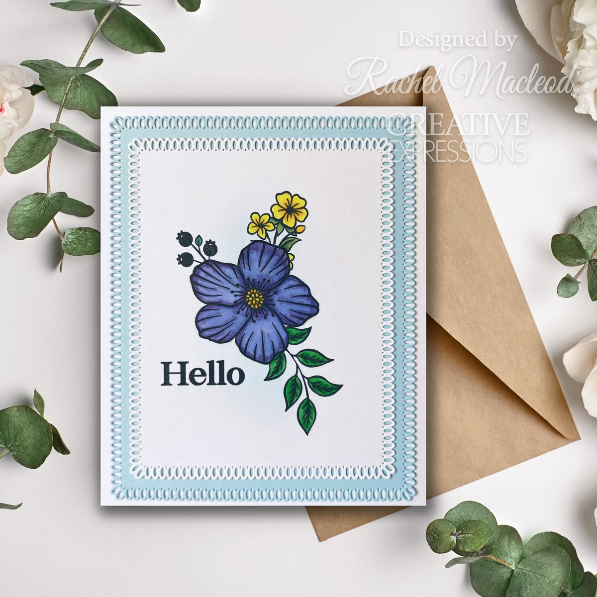 Set de sellos transparentes Creative Expressions Sue Wilson Sending Sunshine, 6 pulg. x 8 pulg.-8