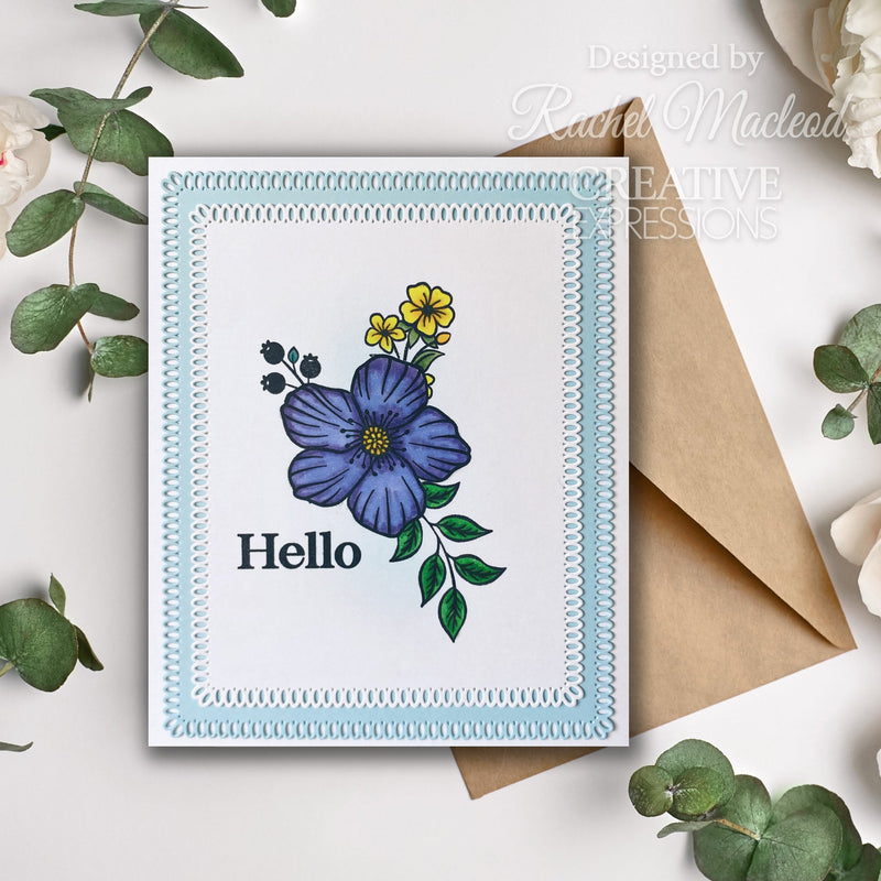 Set de sellos transparentes Creative Expressions Sue Wilson Sending Sunshine, 6 pulg. x 8 pulg.-8