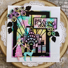 Creative Expressions Sue Wilson Art Deco Elegant Stroll Craft Die-3