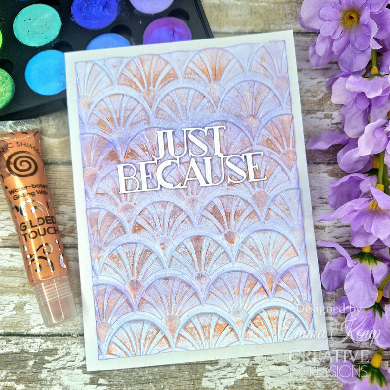 Creative Expressions Sue Wilson Mini Expressions Art Deco Just Because Craft Die-20