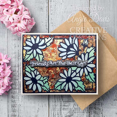 Creative Expressions Sue Wilson Frames & Tags Wild Daisy Cover Plate Craft Die-10