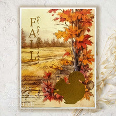 Creative Expressions Taylor Made Journals Fall Favourites 6 in x 8 in Clear Stamp Set-3