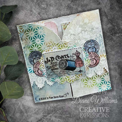 Creative Expressions Taylor Made Journals Sewing 6 in x 8 in Clear Stamp Set-9