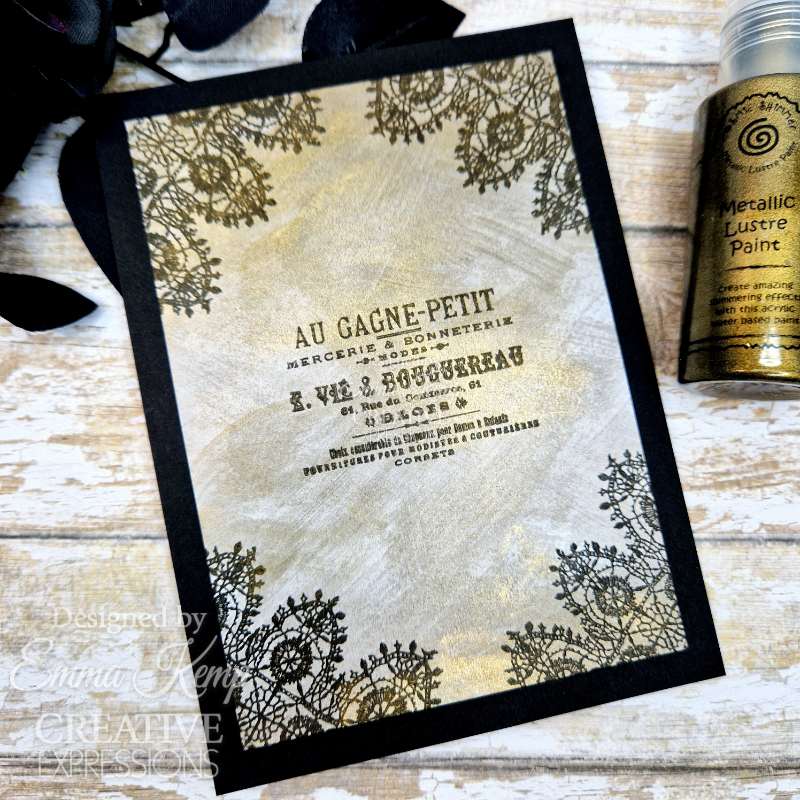 Creative Expressions Taylor Made Journals Sewing 6 in x 8 in Clear Stamp Set-25