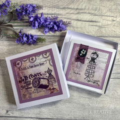 Creative Expressions Taylor Made Journals Sewing 6 in x 8 in Clear Stamp Set-4