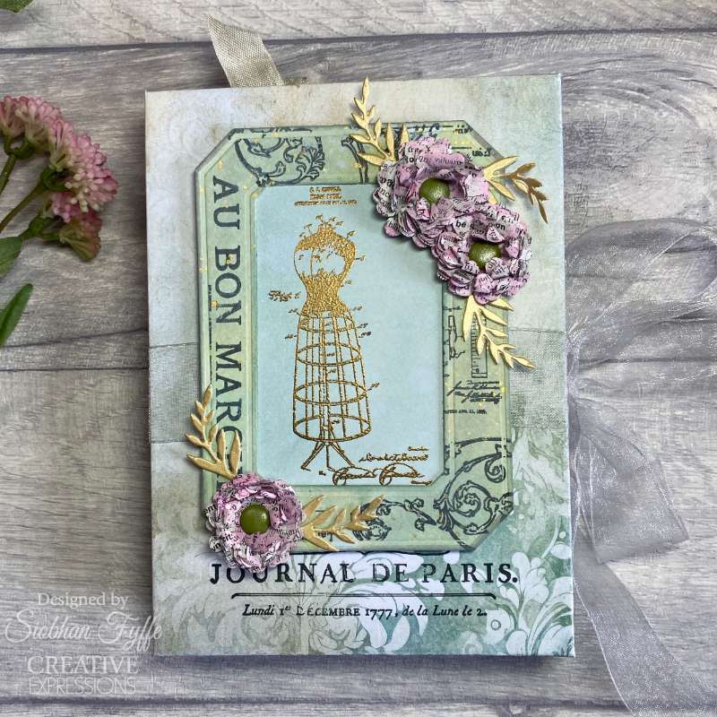 Creative Expressions Taylor Made Journals Sewing 6 in x 8 in Clear Stamp Set-5