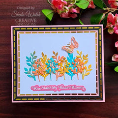 Creative Expressions Sue Wilson Mini Shadowed Sentiments Matrices de découpe You Make My Heart Bloom-3