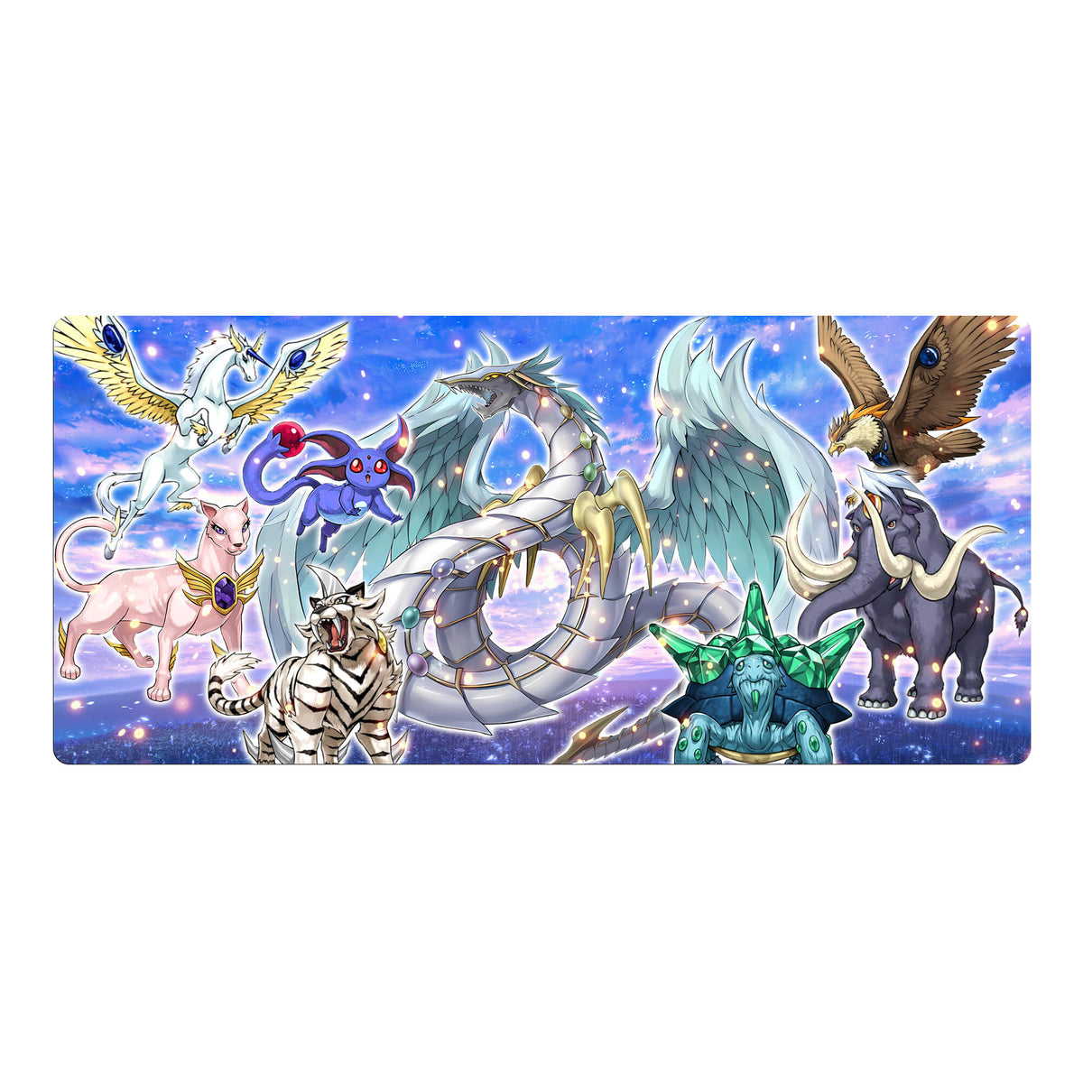 Crystal Beasts Mouse Pad-1