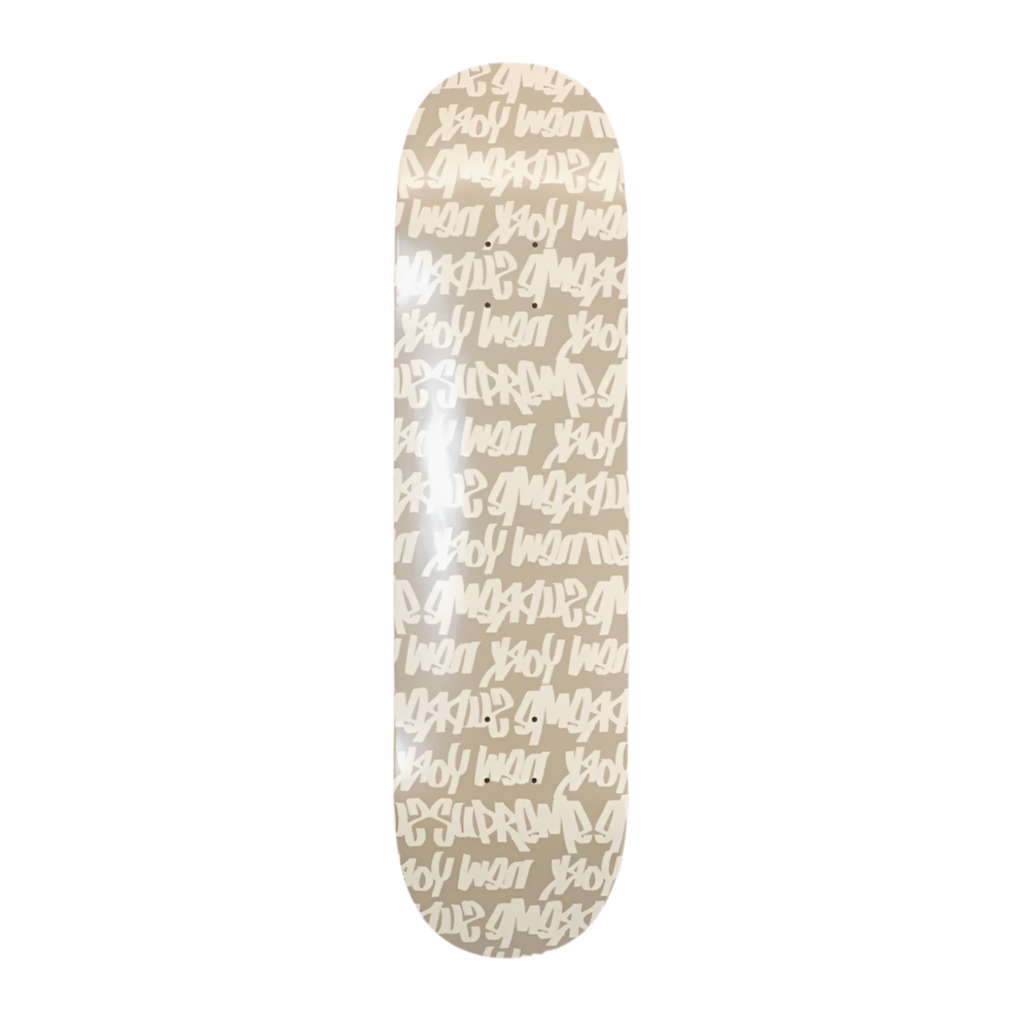 Supreme 'Fat Tip' Skate Deck - Tan-1