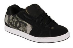 DC Shoes 'Net' Shoes - Black/Green Print-1