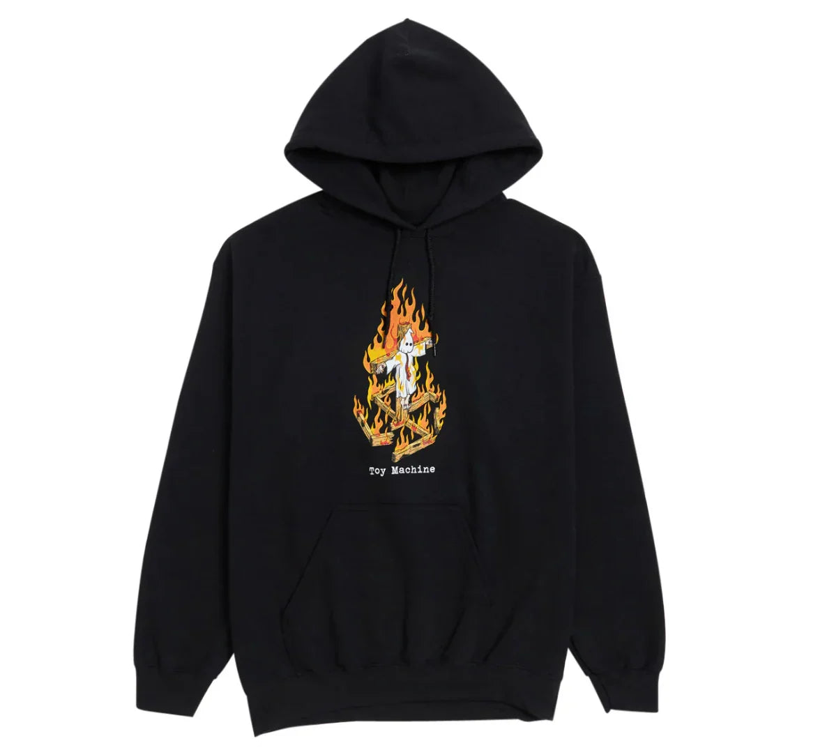Toy Machine x Ed Templeton 'Charred Cross' Hoodie - Black-1