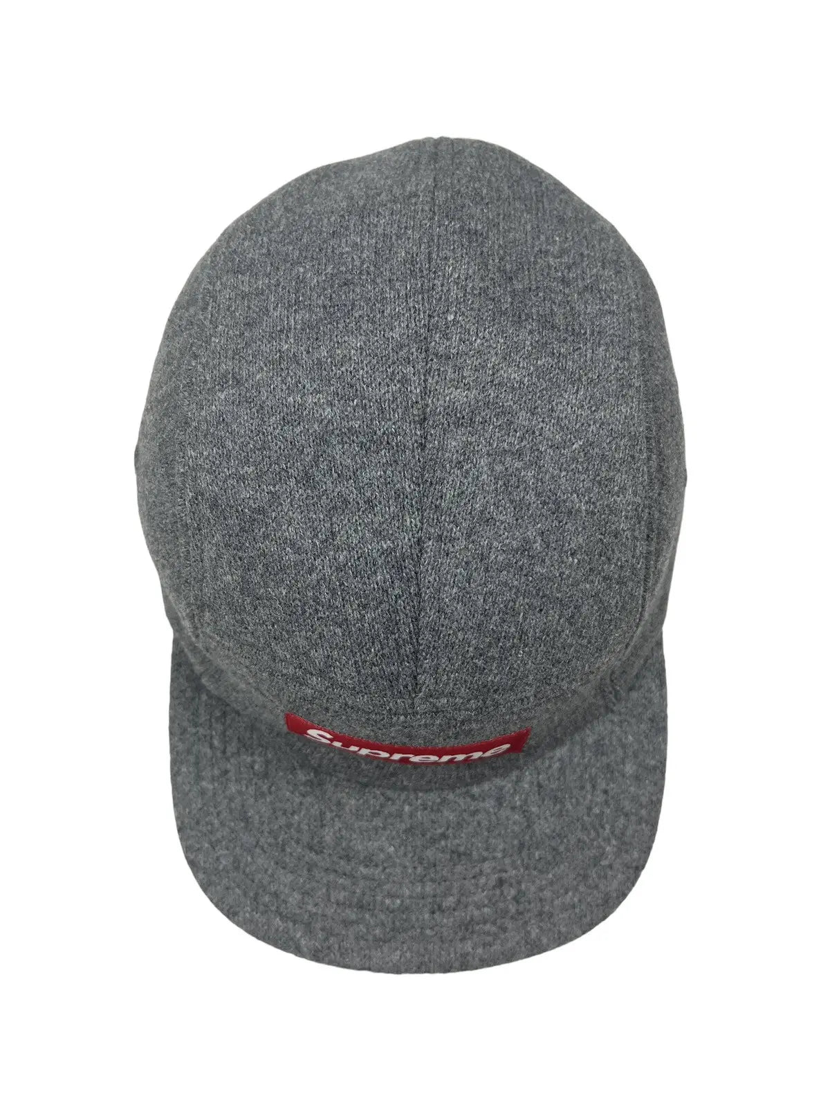 Supreme Wool Fitted Camp Cap - Grey-2