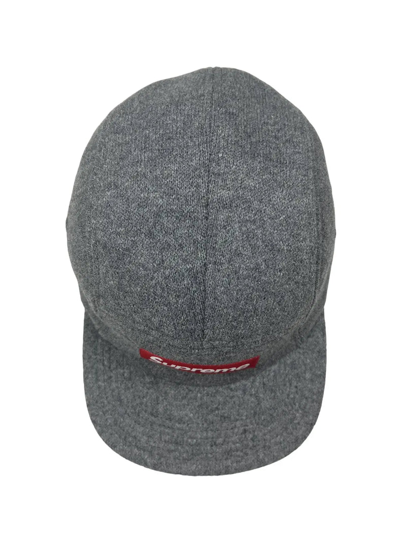 Supreme Wool Fitted Camp Cap - Grey-2
