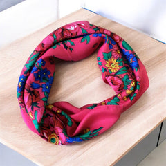 Pink Kokum Scarf-2